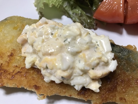 玉ねぎいらず!大根のタルタルソース
